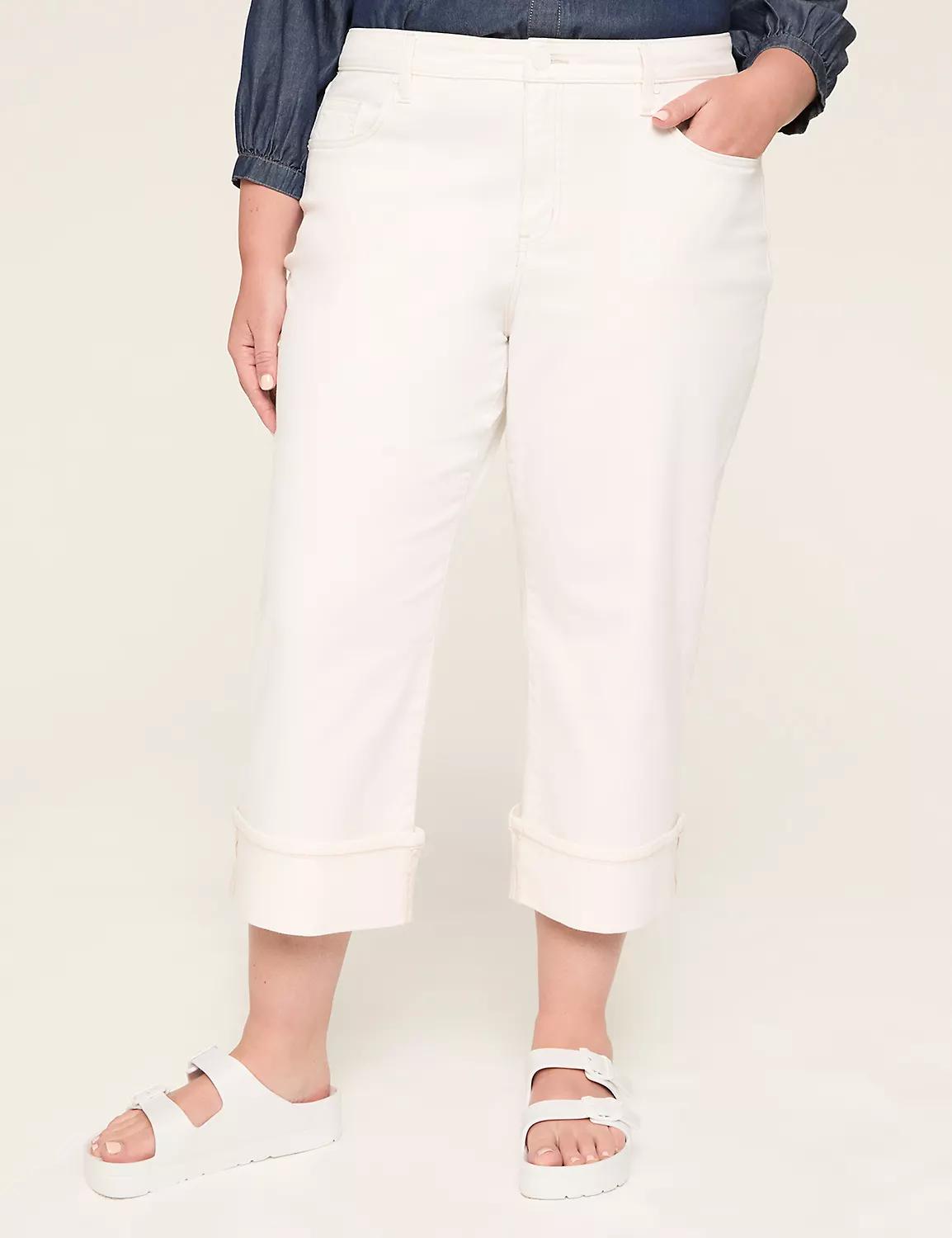 Signature Fit Straight Leg Crop Jean Product Image