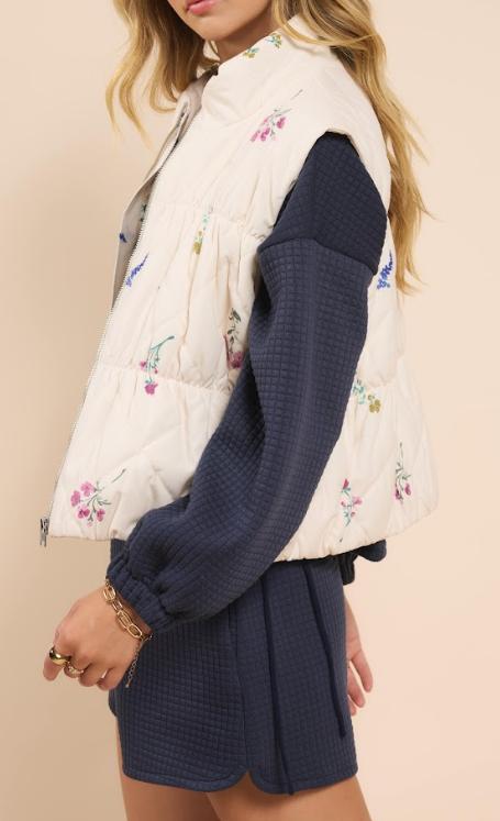 Fair Weather Quilted Vest Product Image