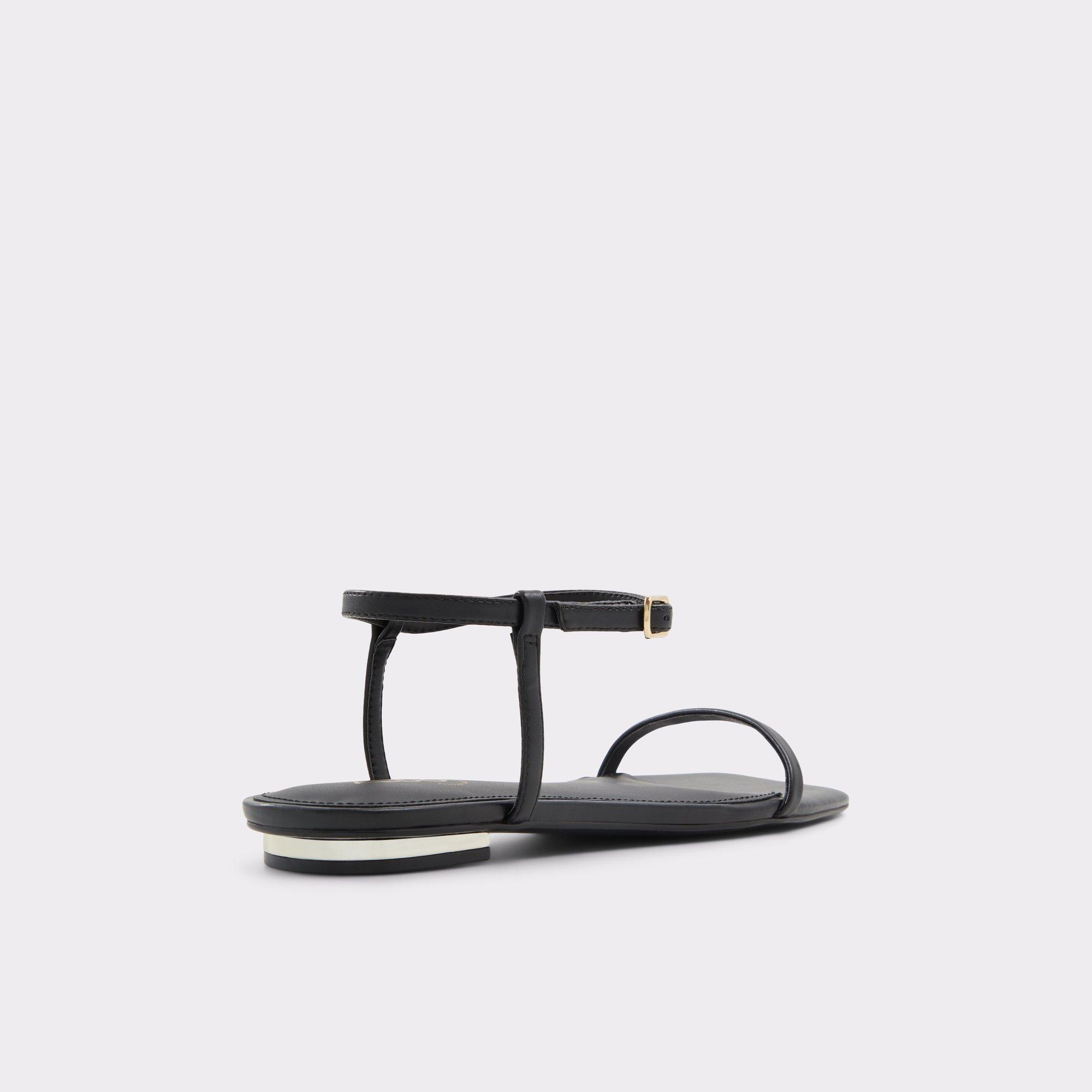 Darlena Black Women's Flat Sandals | ALDO US Product Image