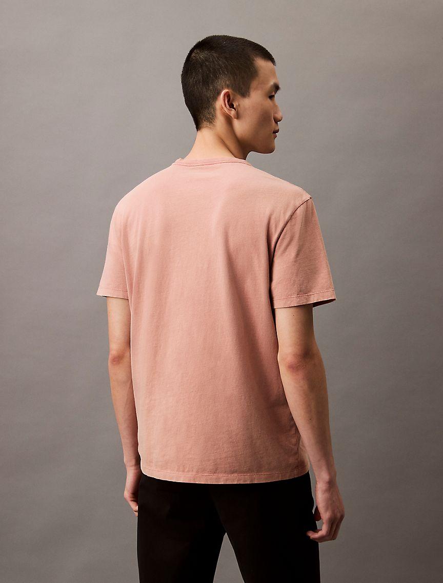 Acid Wash Graphic Crewneck T-Shirt Product Image