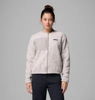 Columbia Womens Stellar Path Fleece Bomber Full Zip Jacket- Product Image