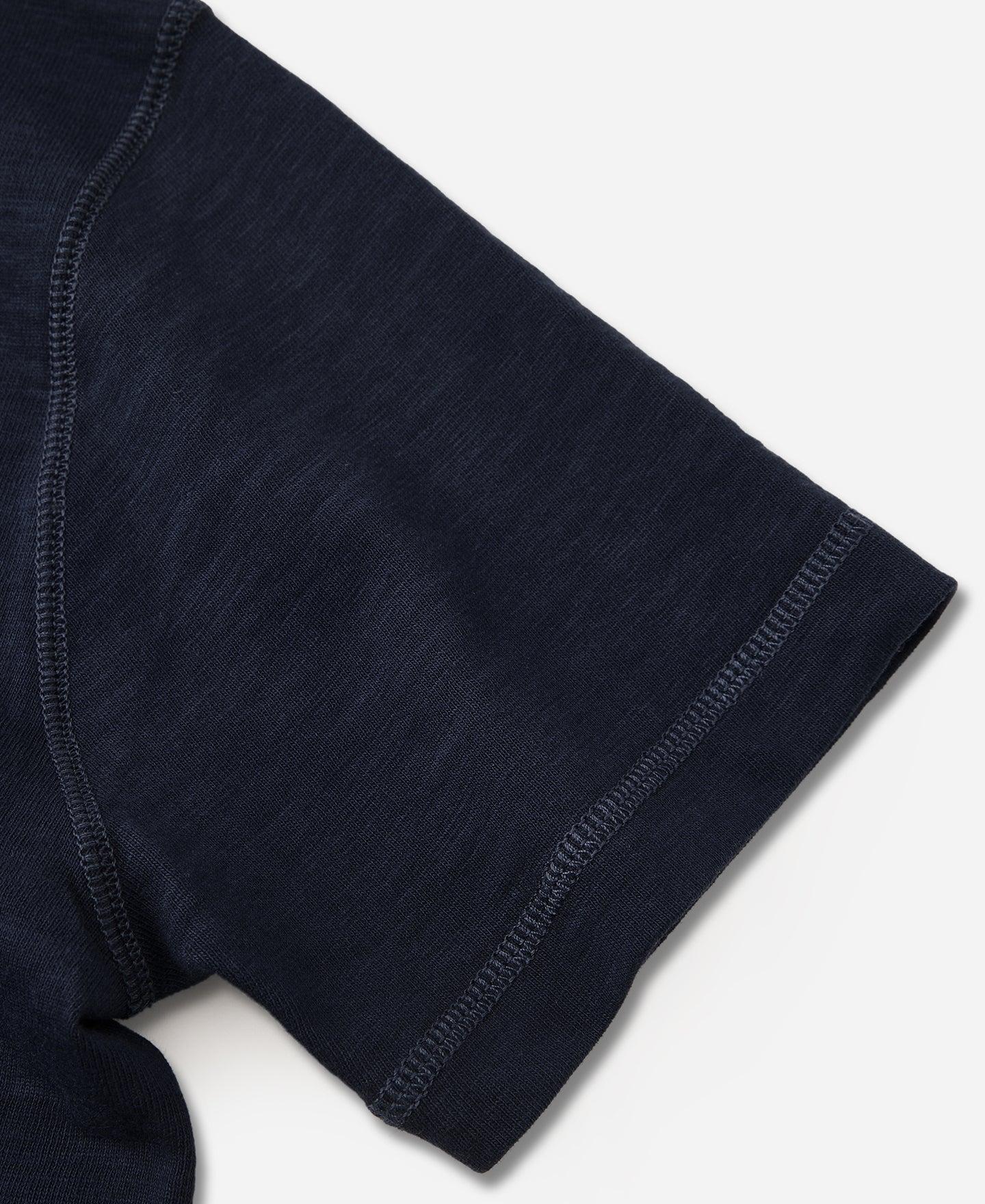 10.5 oz US Cotton Tubular Gusset T-Shirt - Indigo Product Image