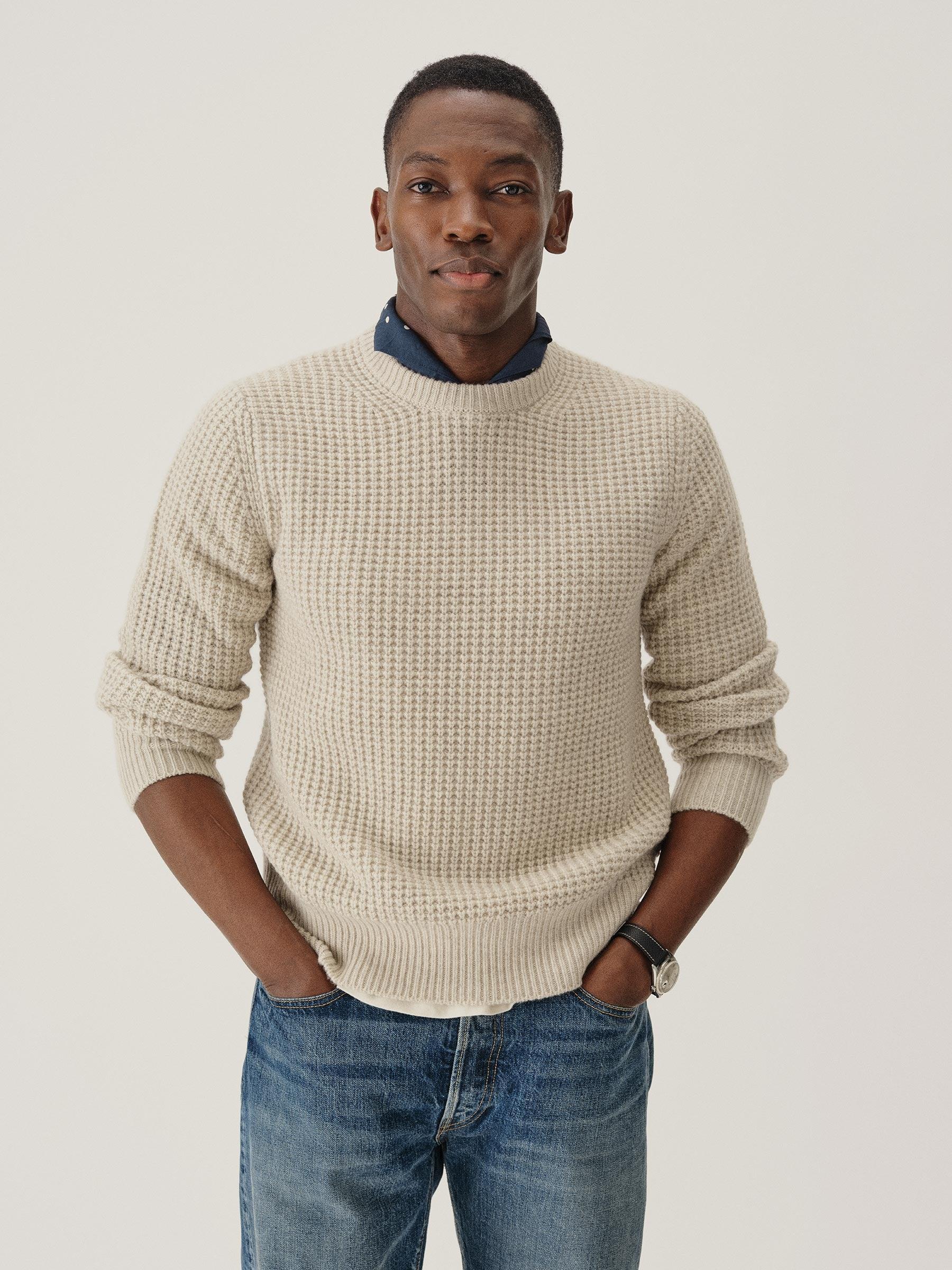 Light Oat Herdsman Crew Product Image