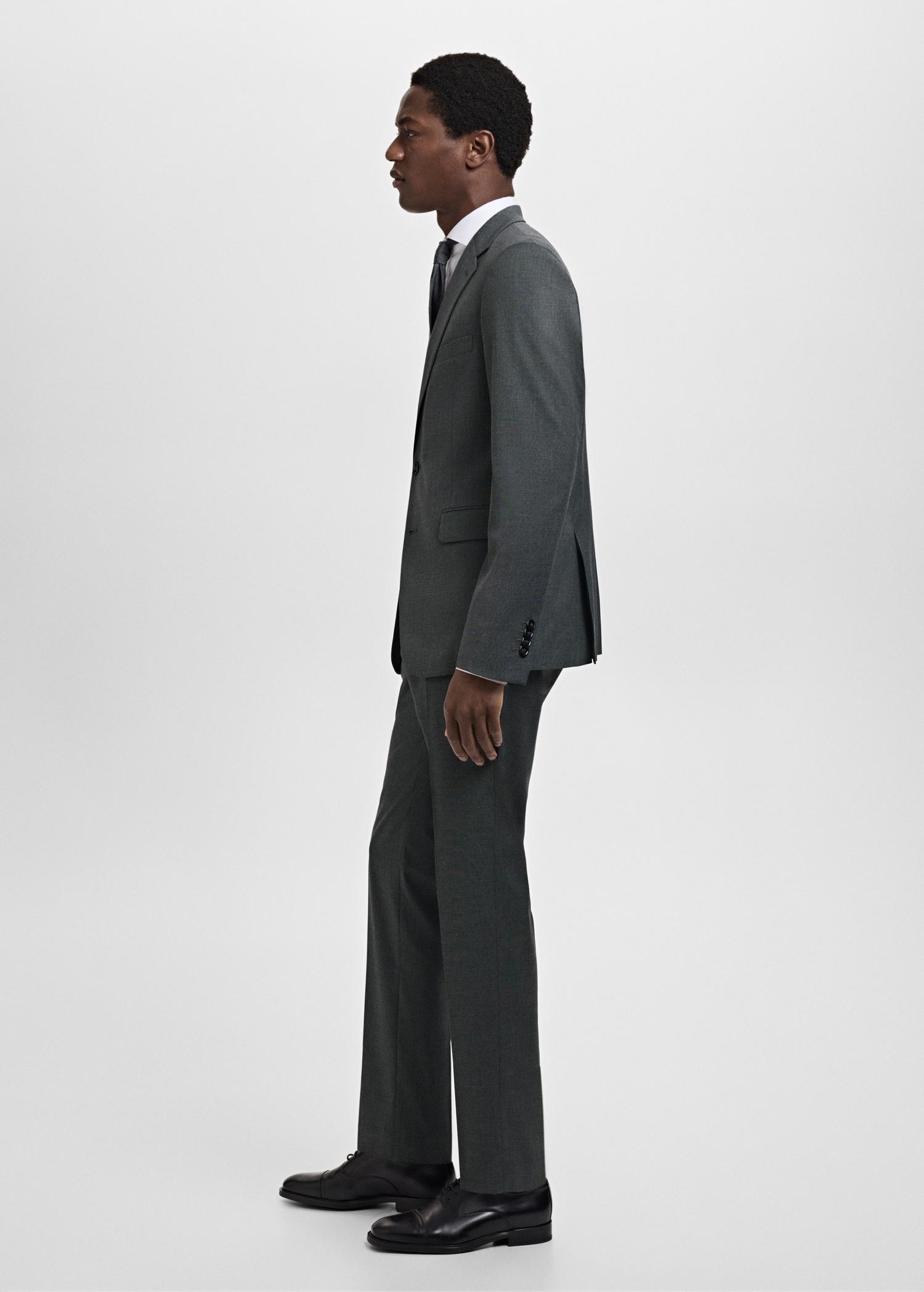 Milan slim-fit suit blazer - Men | MANGO USA Product Image