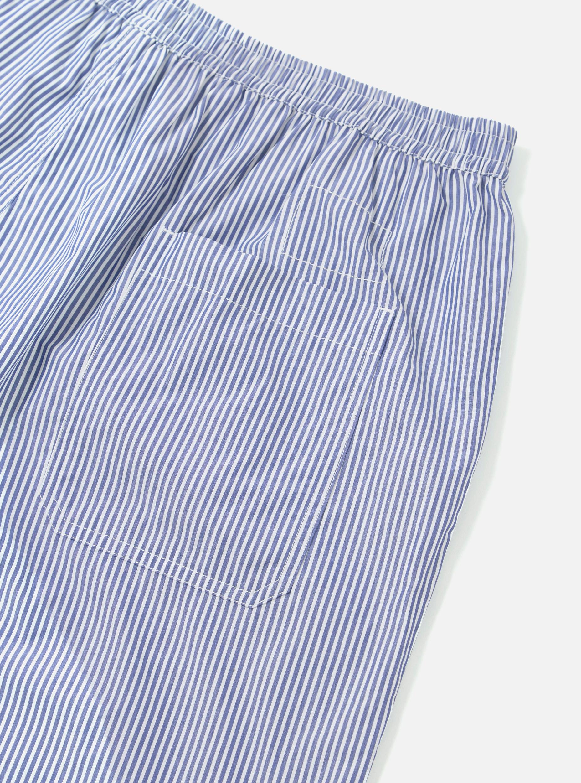 Navy Classic Stripe Short Pyjama Set Product Image