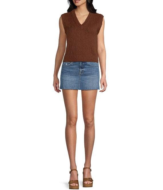 Copper Key Shrunken Sweater Vest Product Image