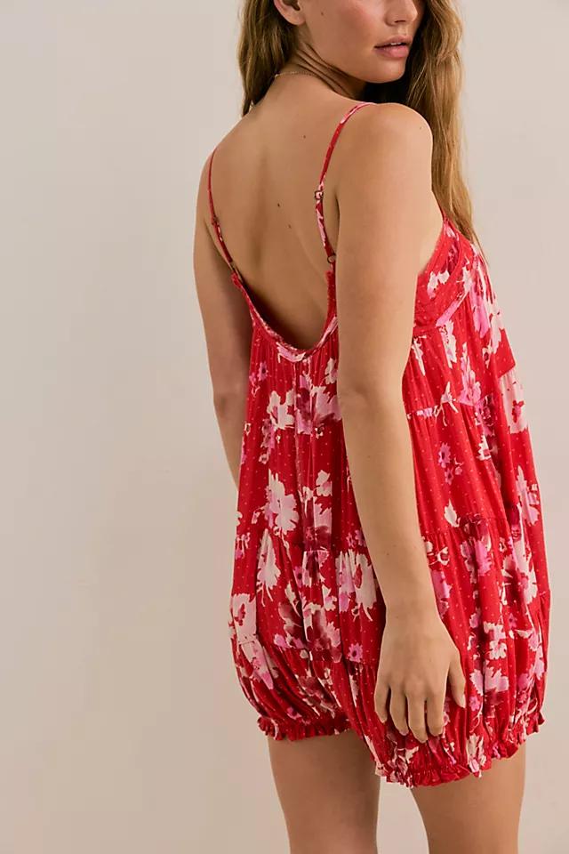 Printed Crush & Blush Romper Product Image