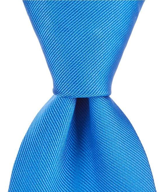 Roundtree & Yorke Cardinal Solid 3 1/8#double; Silk Tie Product Image