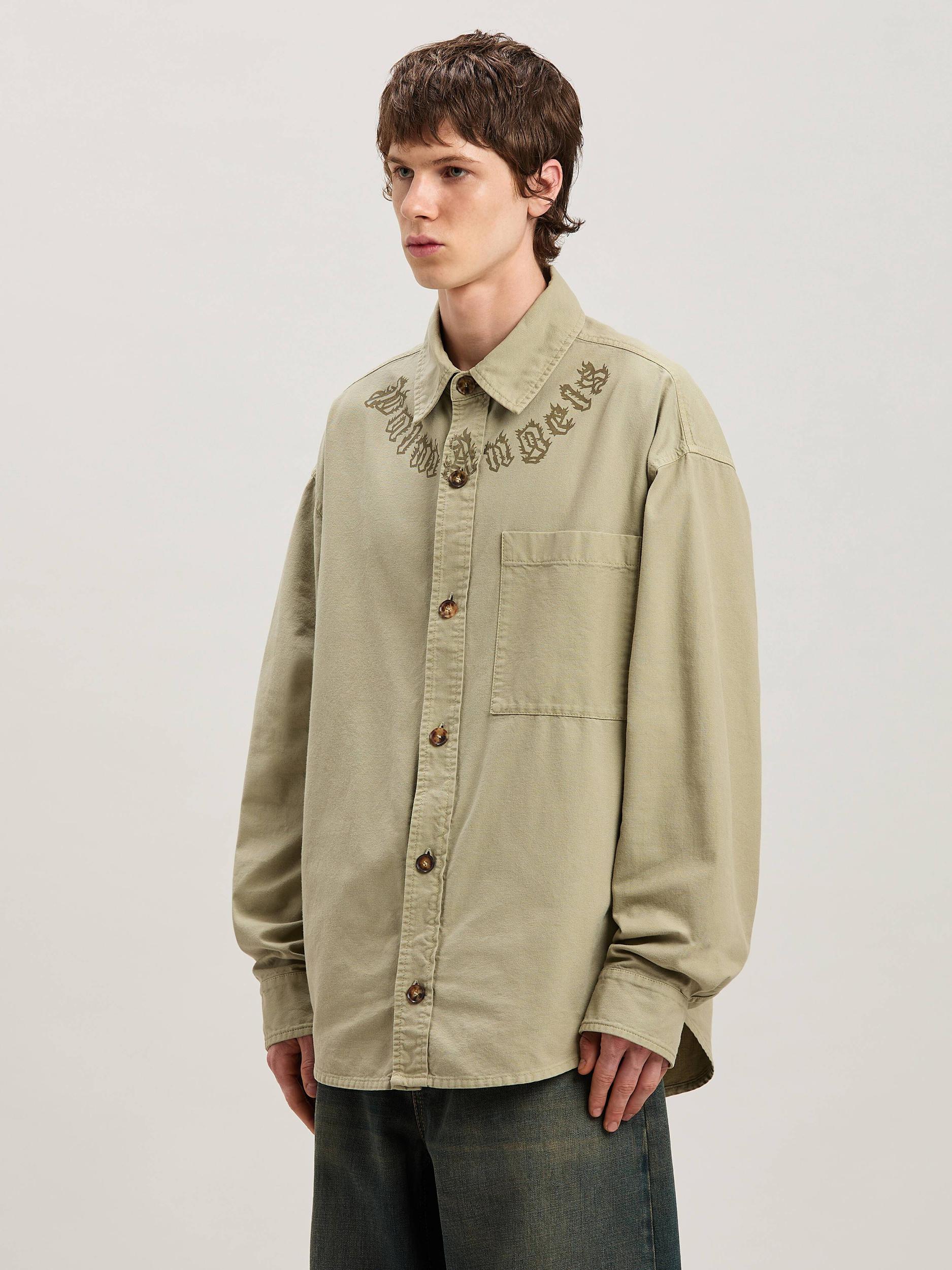 CAMEL FLAME LOGO OVERSHIRT Product Image