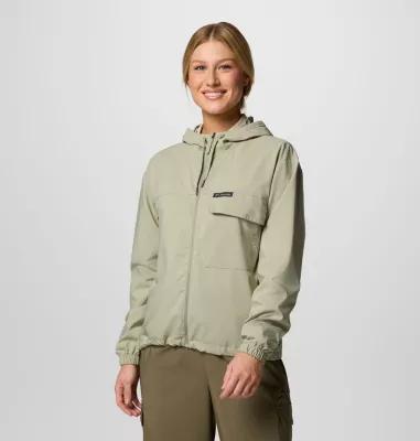 Columbia Womens Skien Valley Hooded Long Sleeve Shirt- Product Image