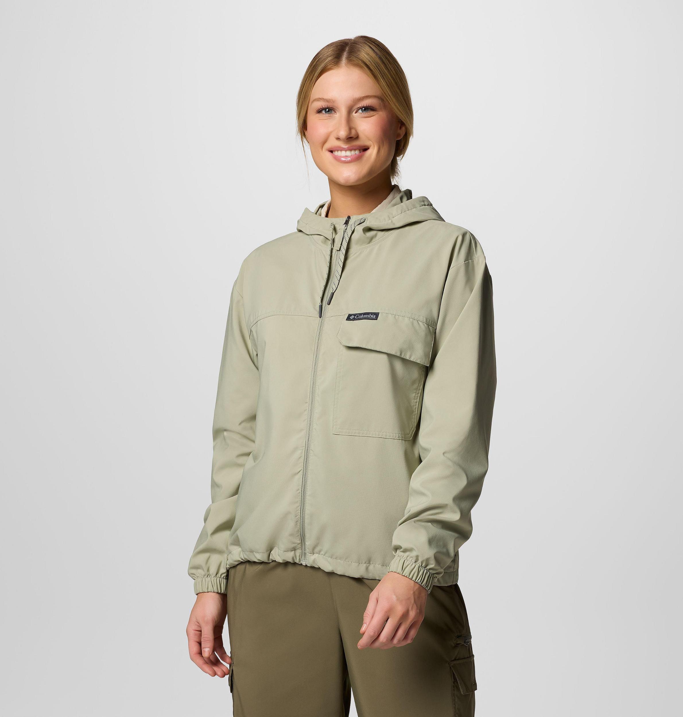 Columbia Womens Skien Valley Hooded Long Sleeve Shirt- Product Image