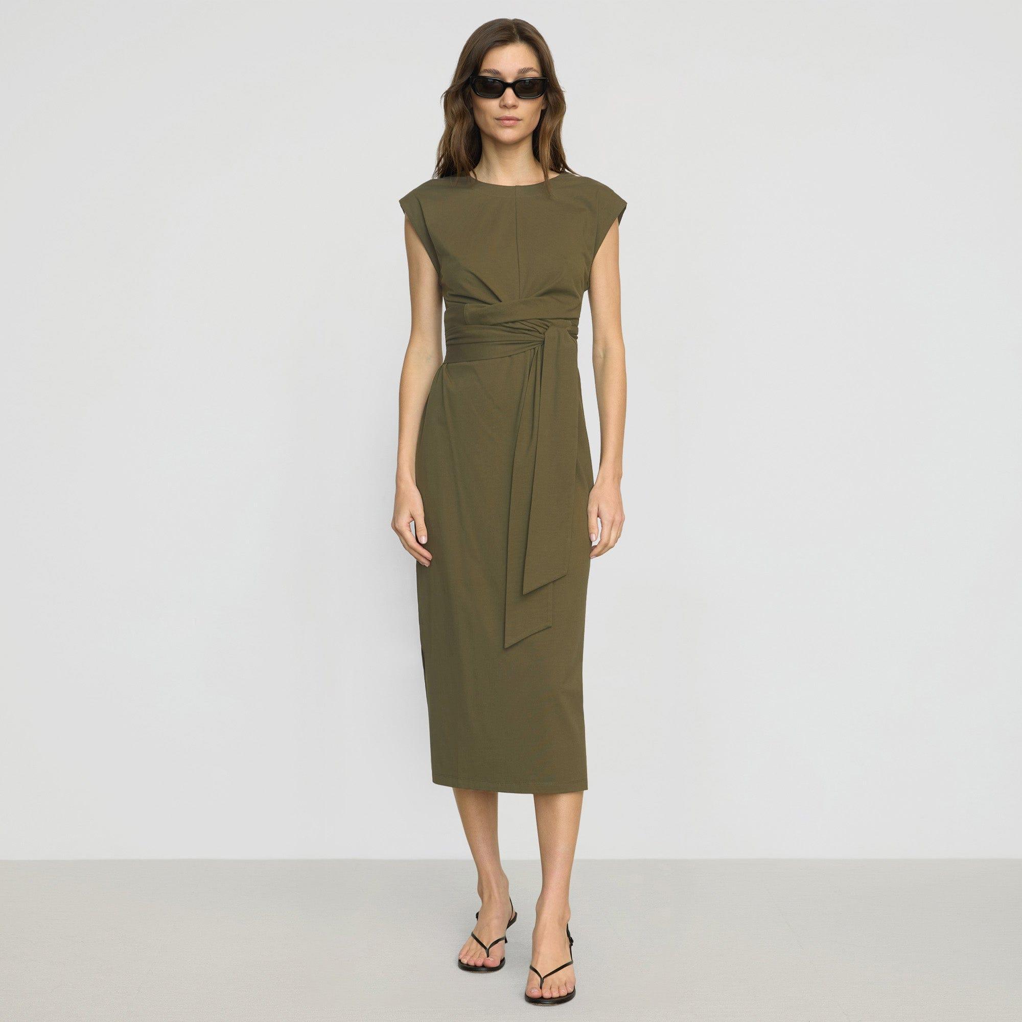 Fei Tie-Front Organic Cotton Dress Product Image