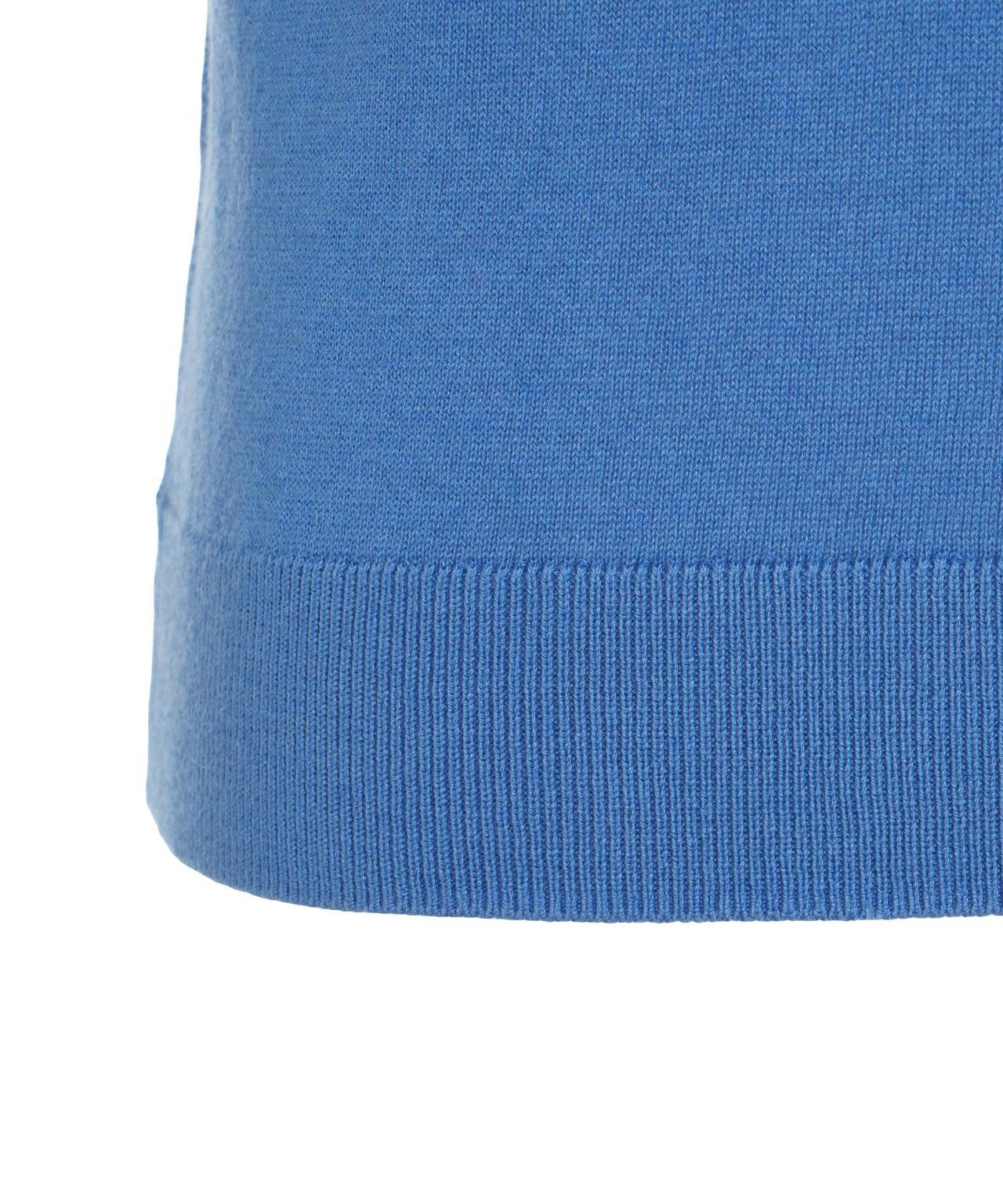 Silk blend polo shirt Product Image