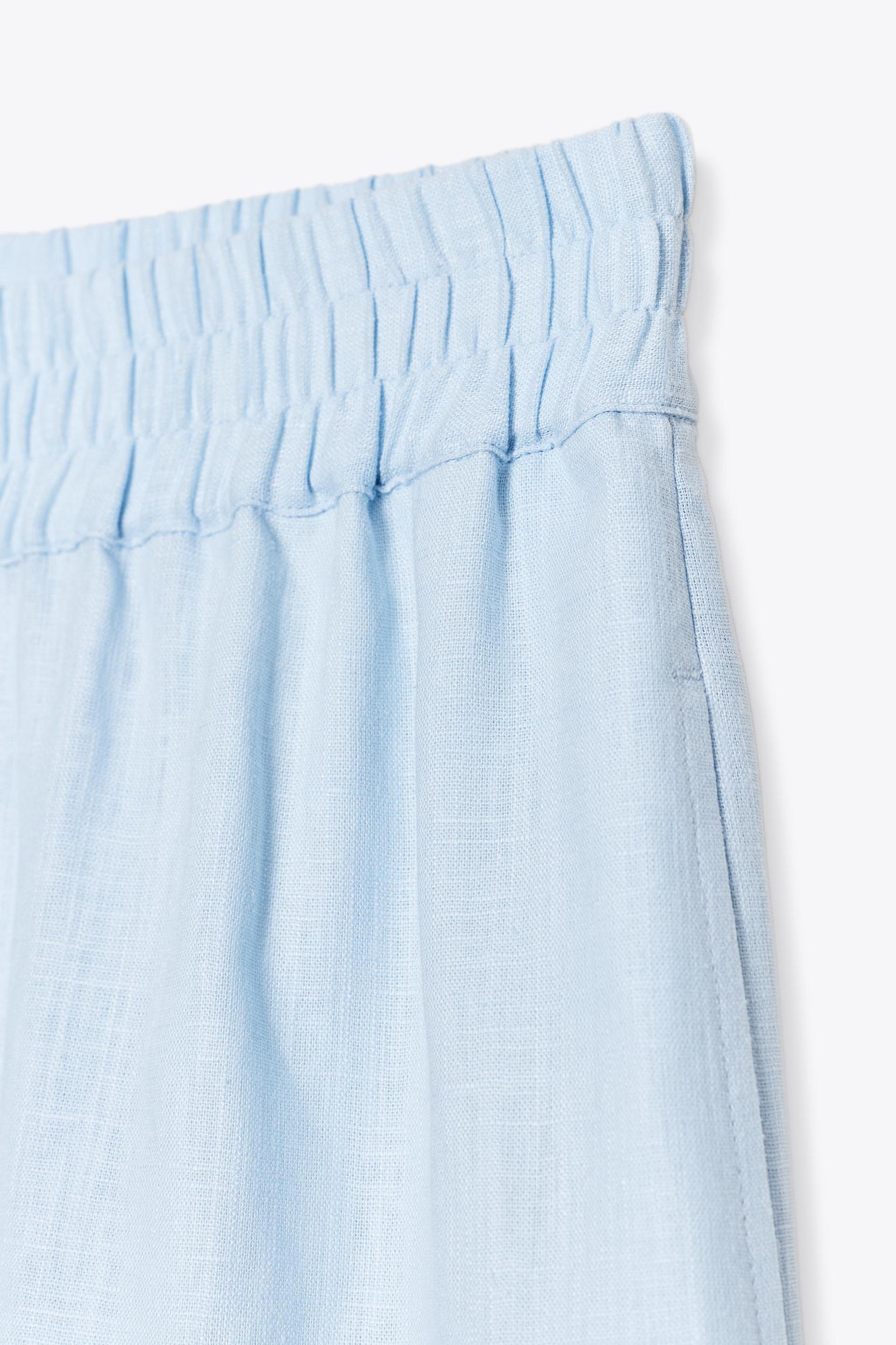 LINEN BOXER SHORTS Product Image