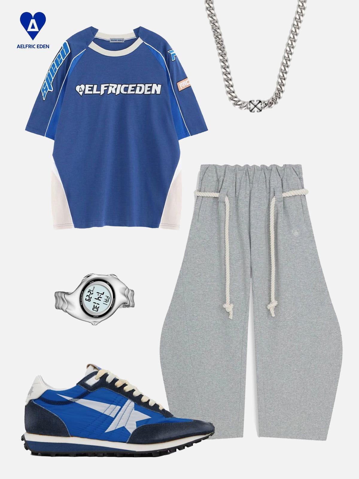 Aelfric Eden Embroidery Racing Tee Product Image