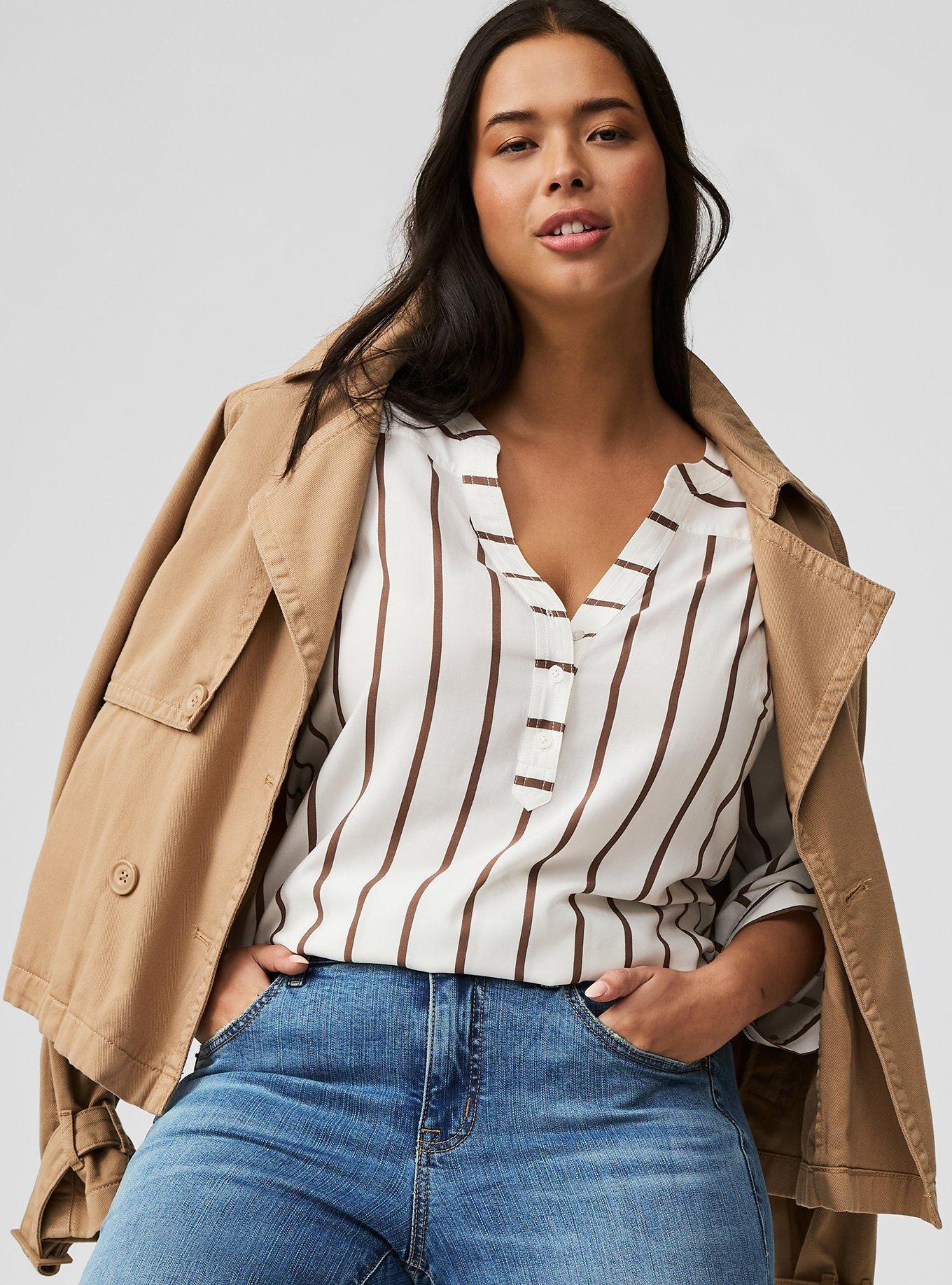 Harper 3/4 Sleeve Pullover Blouse Product Image