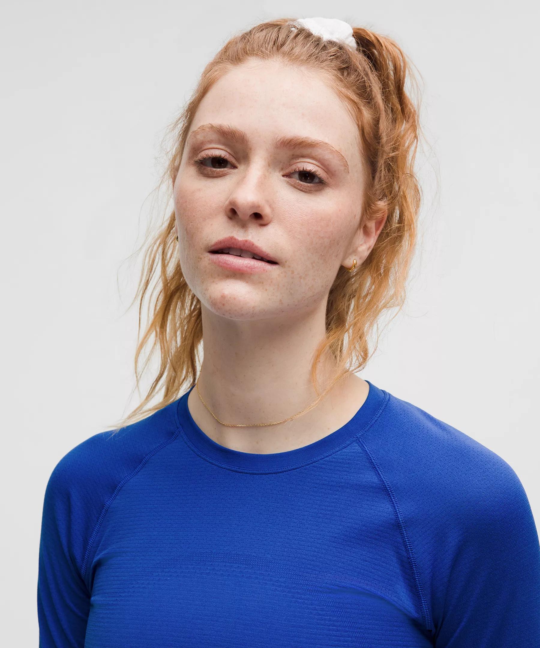 Swiftly Tech Cropped Long-Sleeve Shirt 2.0 Product Image