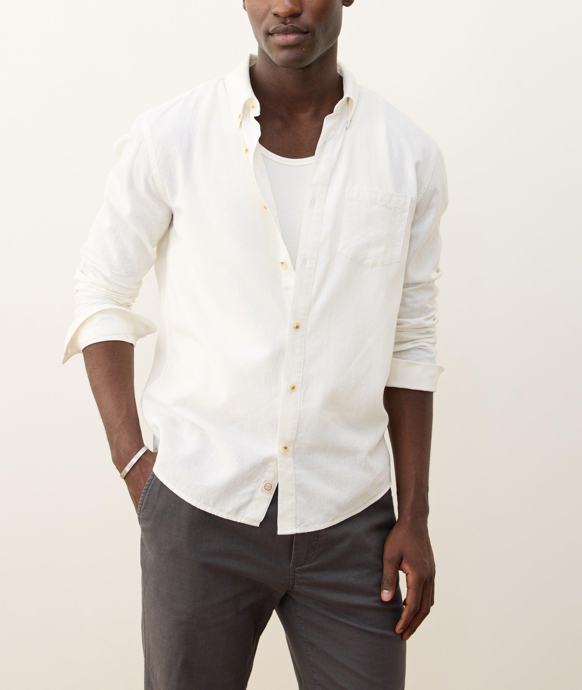 Better-Than-Linen Long Sleeve Shirt Product Image