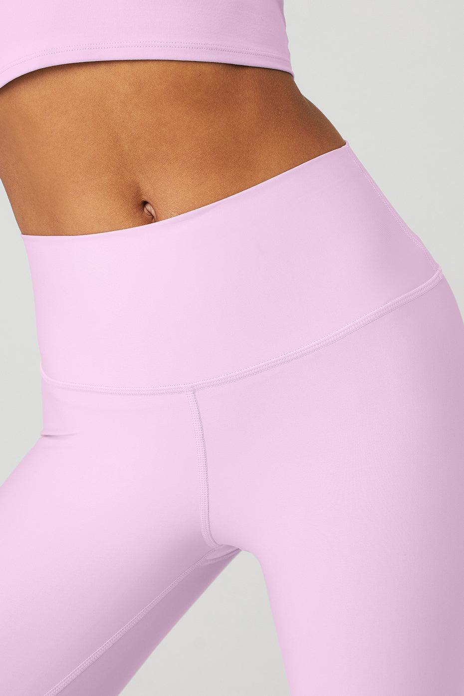 High-Waist Airlift Legging - Sugarplum Pink Product Image