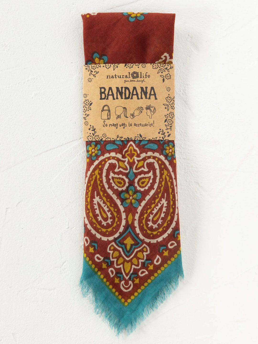 Printed Cotton Bandana Product Image