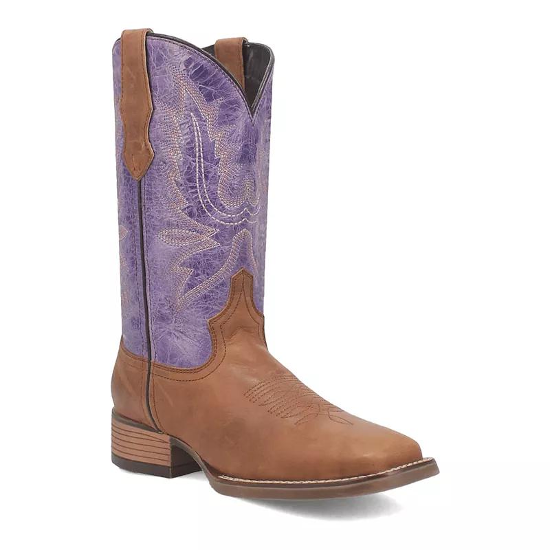 Laredo Mara Women's Leather Cowboy Boots, Size: 8, Purple Product Image