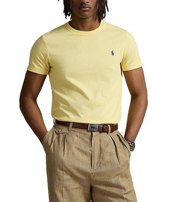 Polo Ralph Lauren Custom Slim Fit Jersey Crewneck Short Sleeve T-Shirt Product Image
