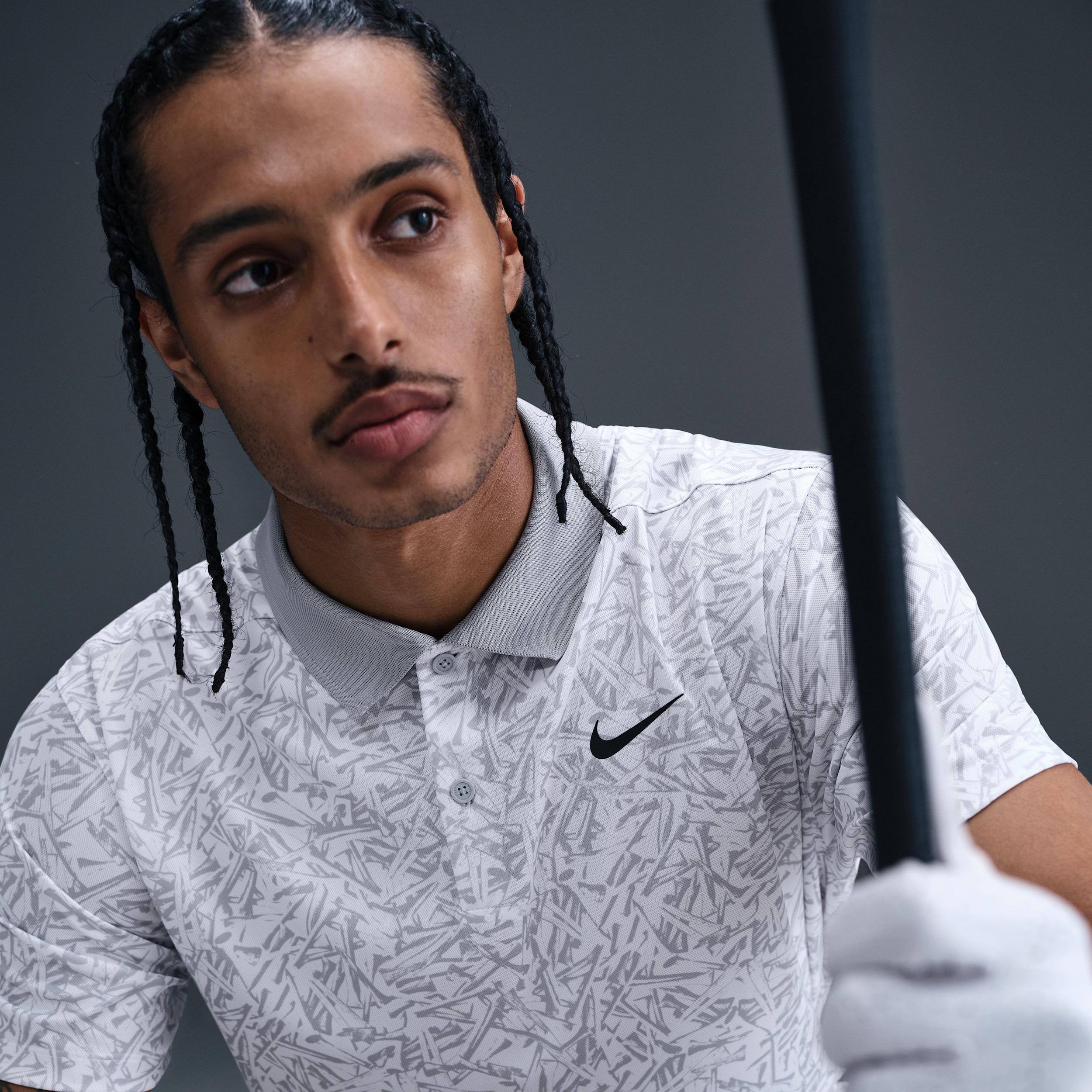 Nike Men's Dri-FIT Victory+ Allover Print Golf Polo Product Image