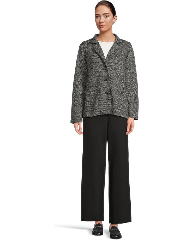 Fitted Knit Blazer Product Image