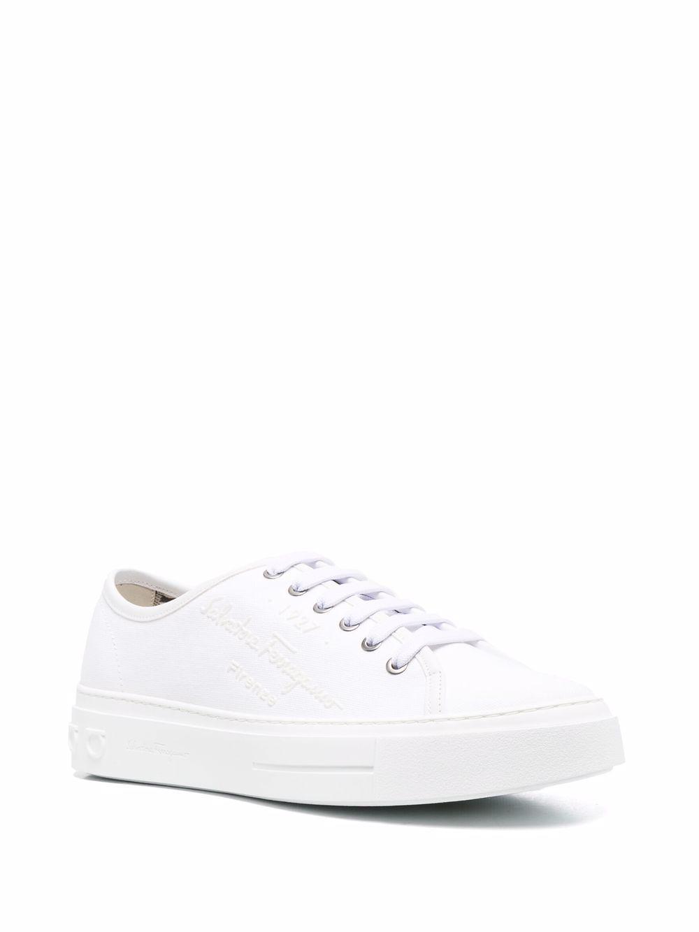 lace-up low-top sneakers  Product Image
