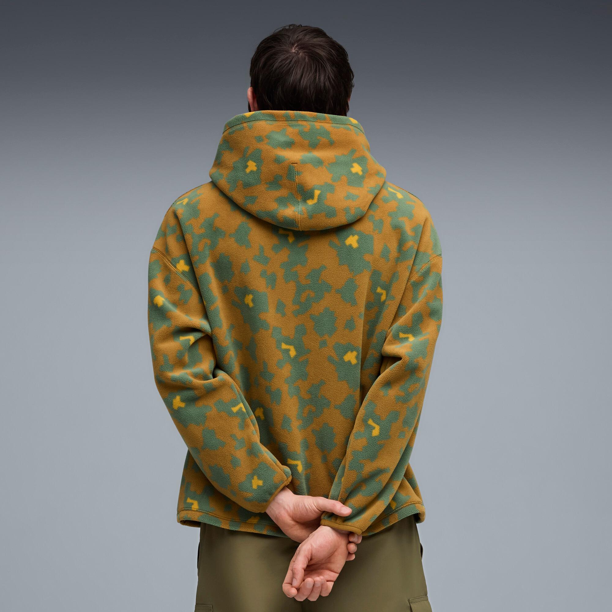 AOP Fleece Hoodie Men Product Image
