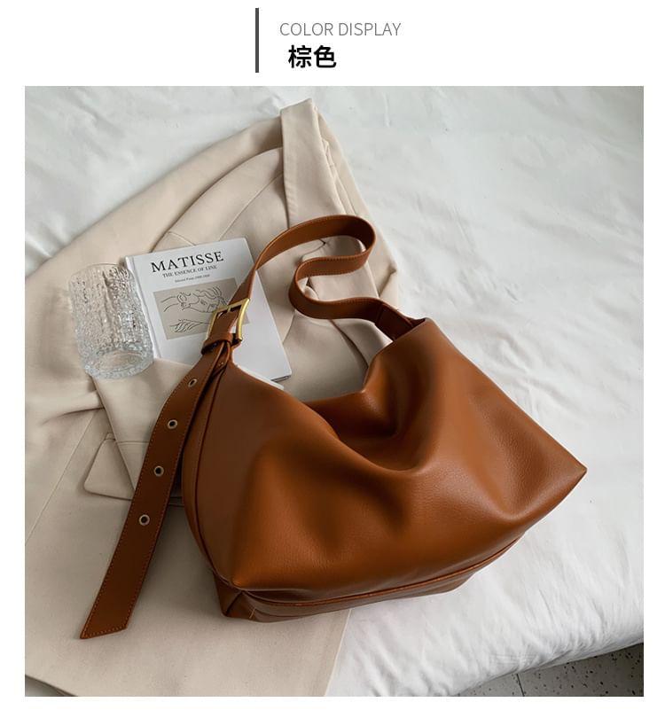 Faux Leather Crossbody Bag Product Image