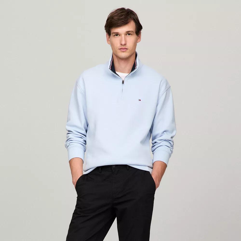 Men's Tommy Hilfiger Logo Quarter-Zip Top,  Product Image
