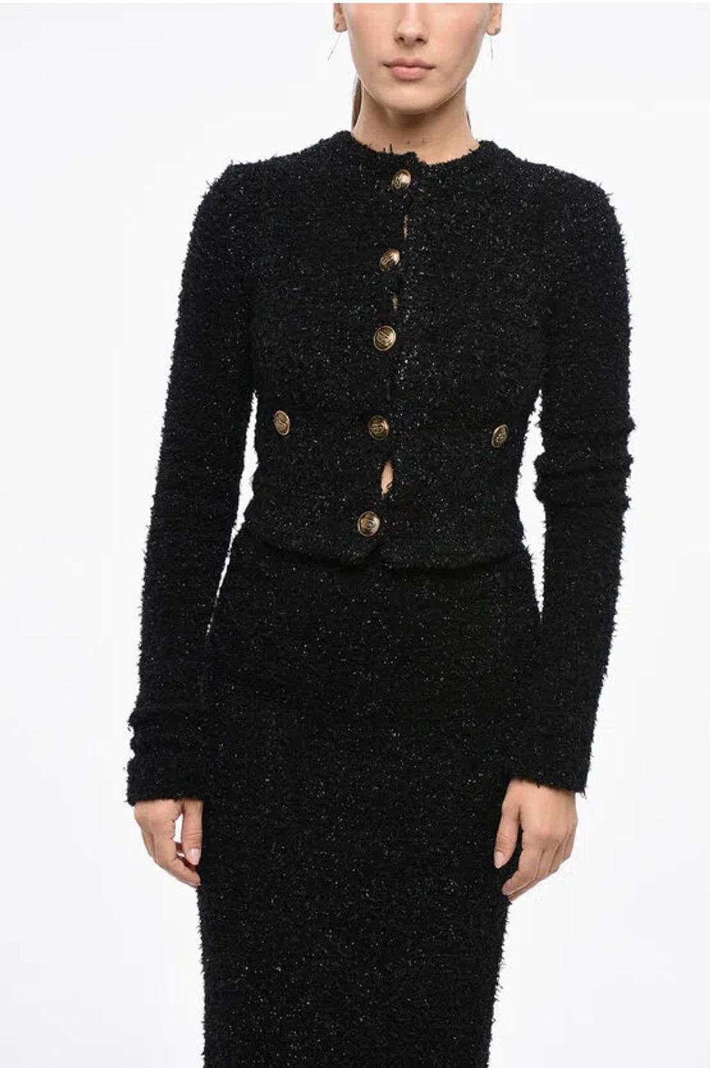 BALENCIAGA Moncler Grenoble Dark Beige Bonnieure Bomber Jacket In Black Product Image