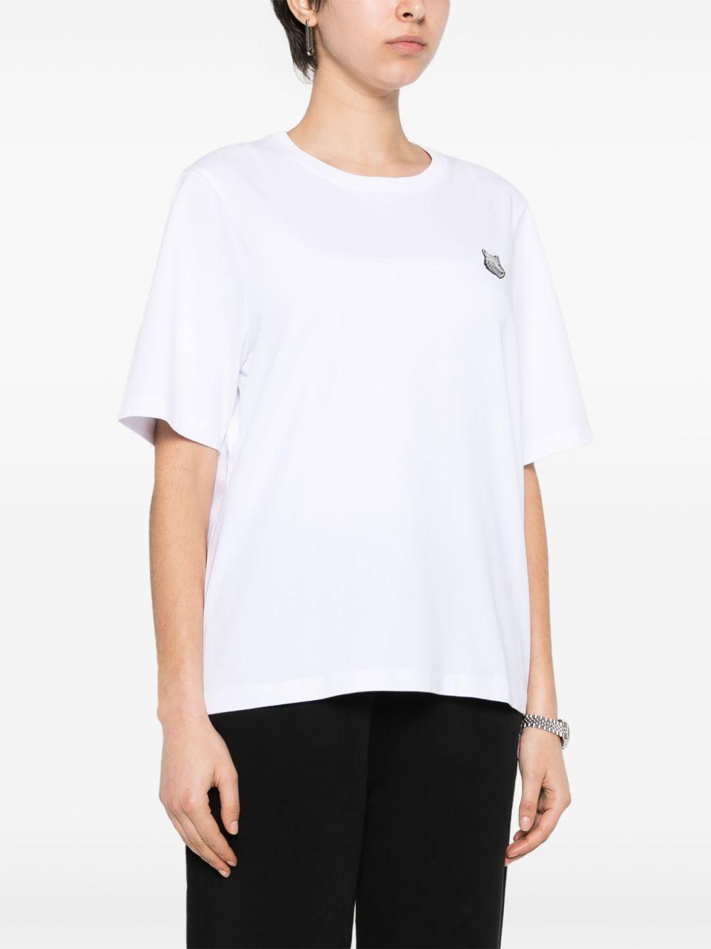 Fox-appliqué T-shirt Product Image