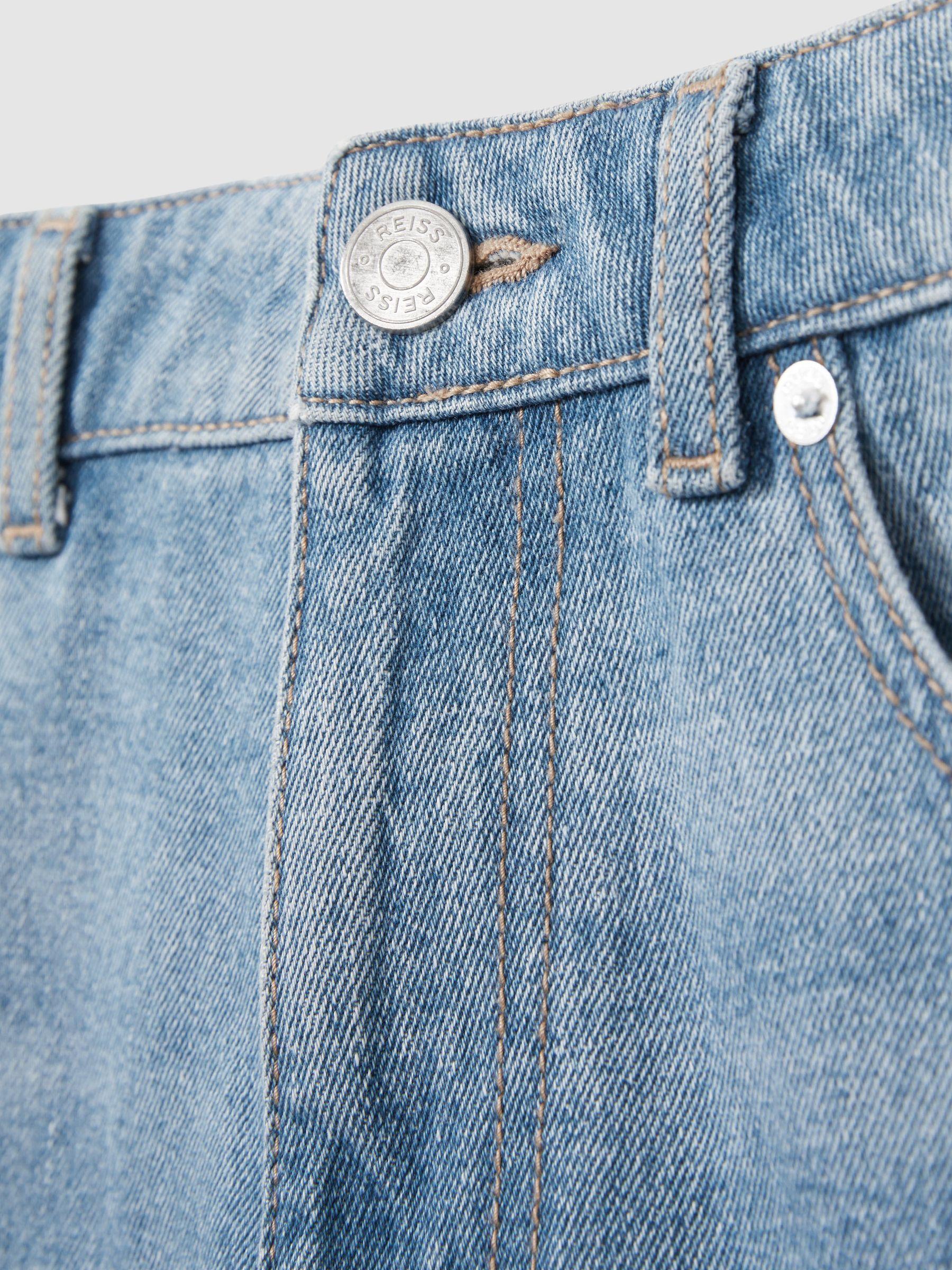 Loose-Fit Jeans in Light Blue Wash Product Image