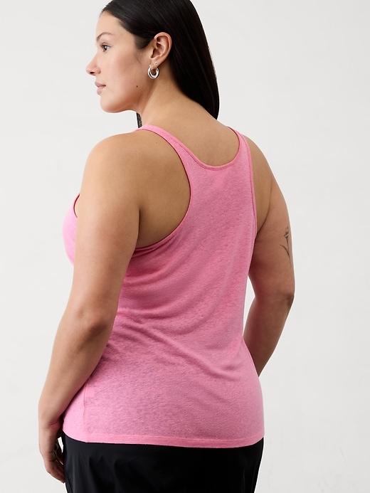 Getaway Linen Blend Tank Product Image