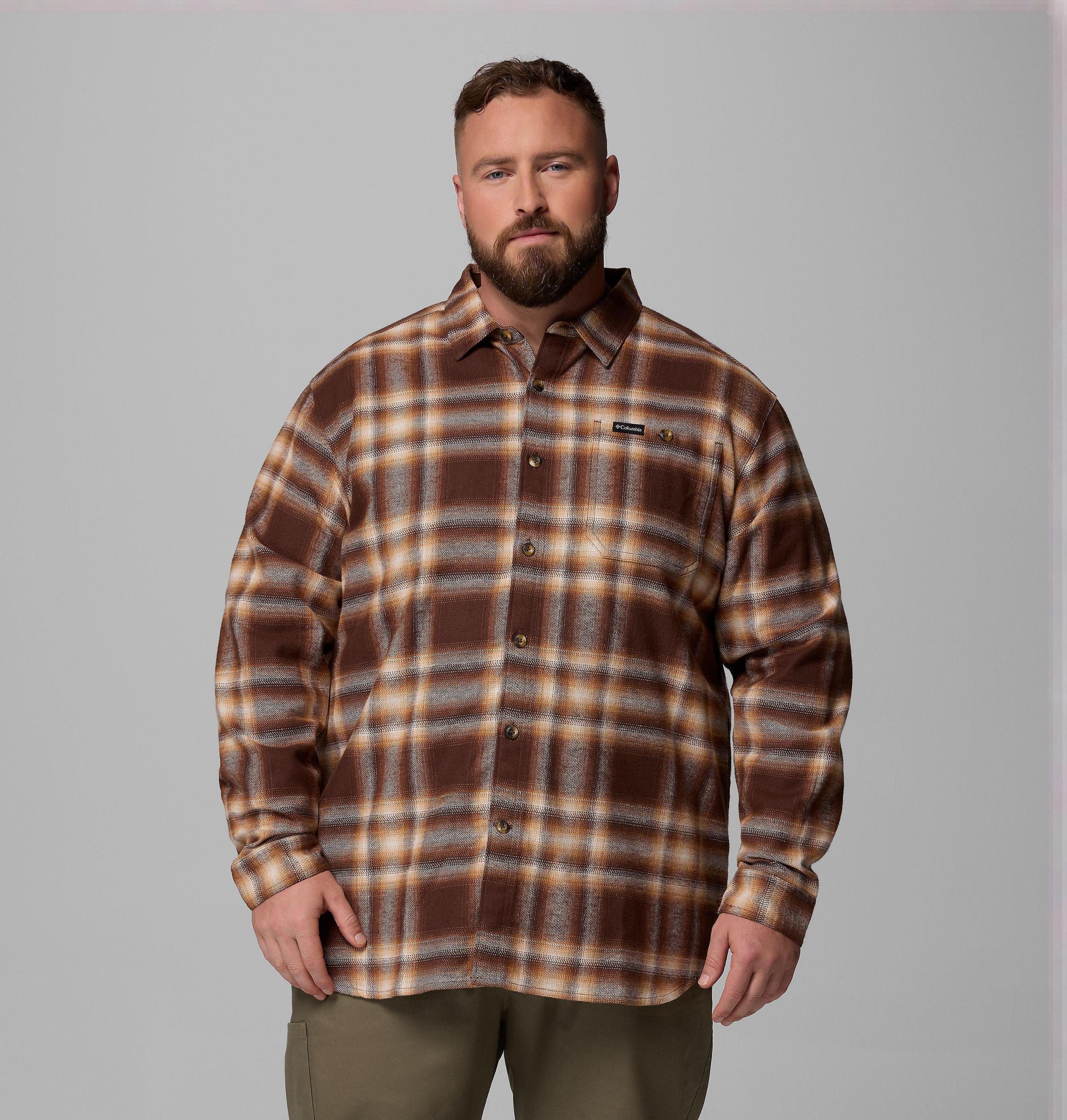 Columbia Mens Pitchstone Heavyweight Flannel II - Big- Product Image