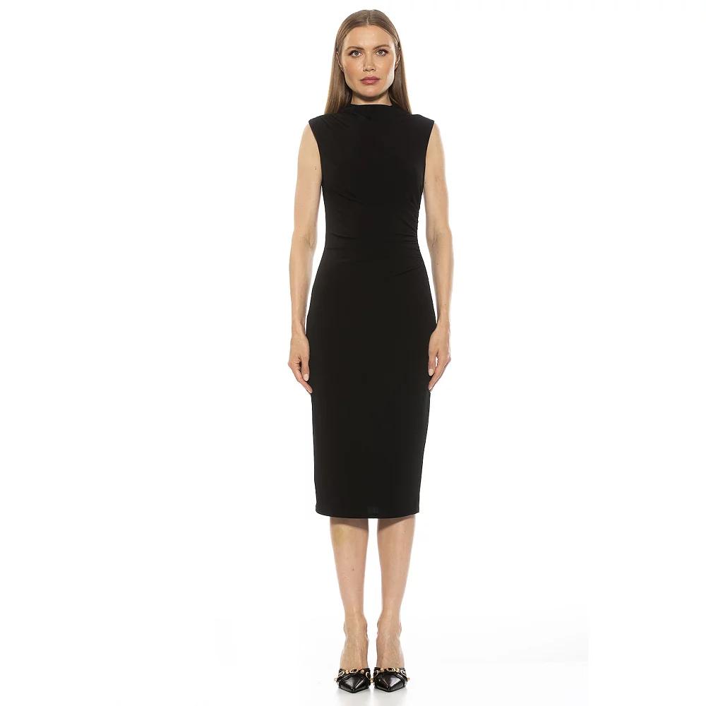 Women's ALEXIA ADMOR Jan Mockneck Sheath Dress,  Product Image