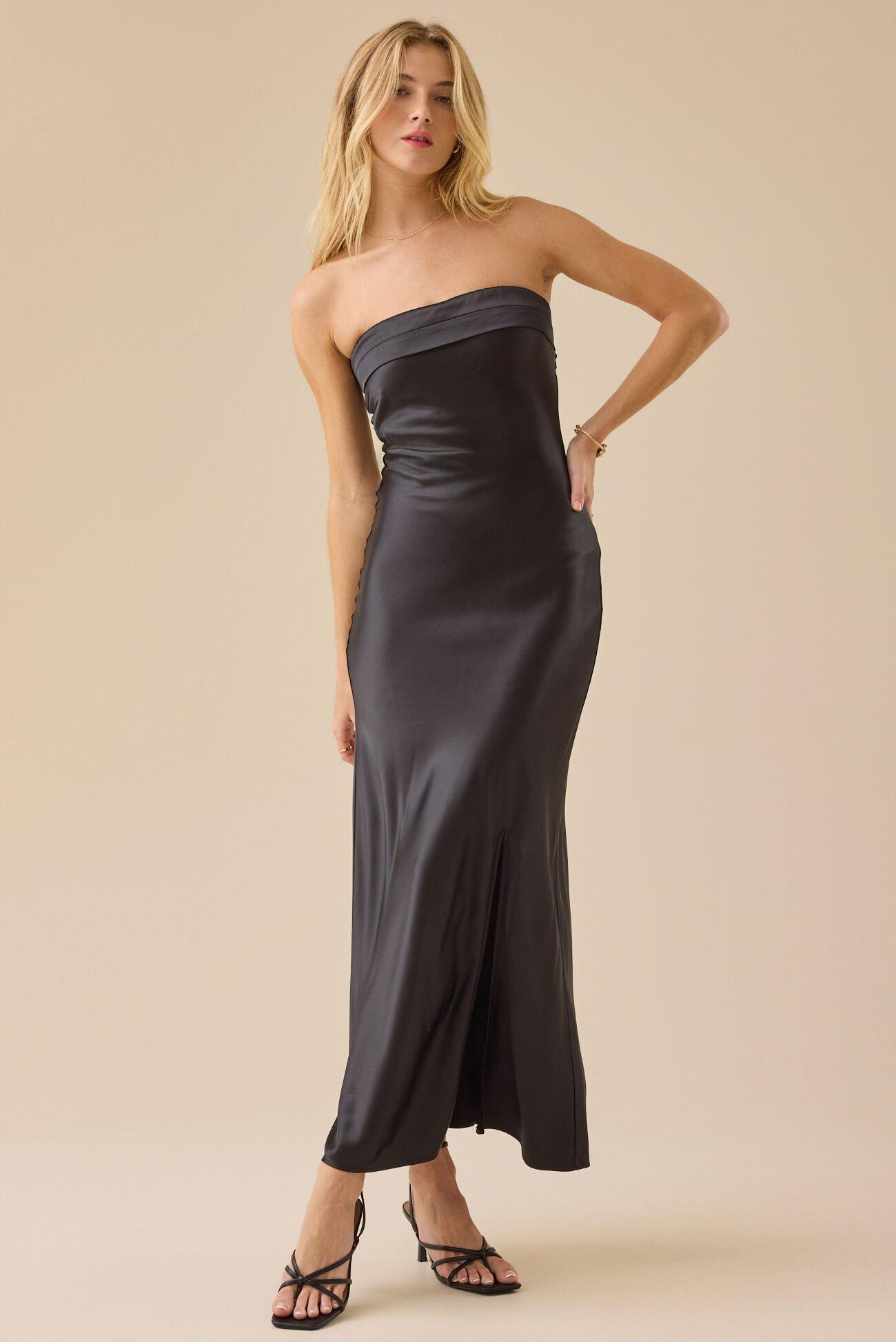 Paityn Strapless Maxi Dress Product Image