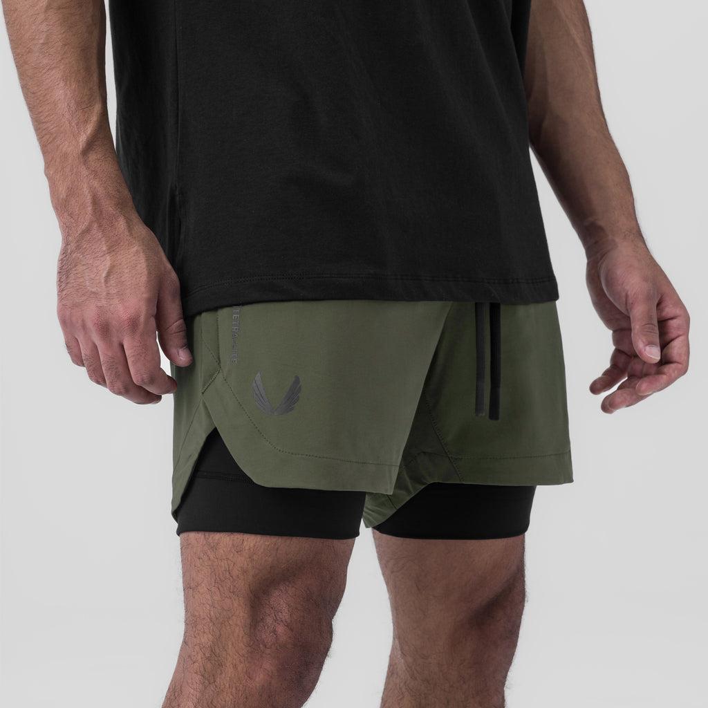 0865. Tetra-Lite® 5" Liner Short - Black "Wings"/Black Male Product Image