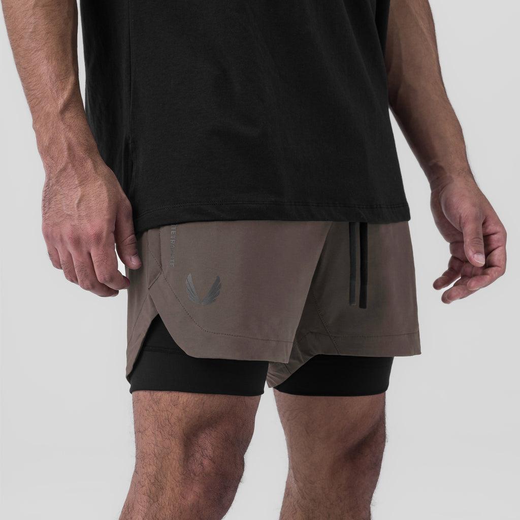 0865. Tetra-Lite® 5" Liner Short - Black "Wings"/Black Male Product Image