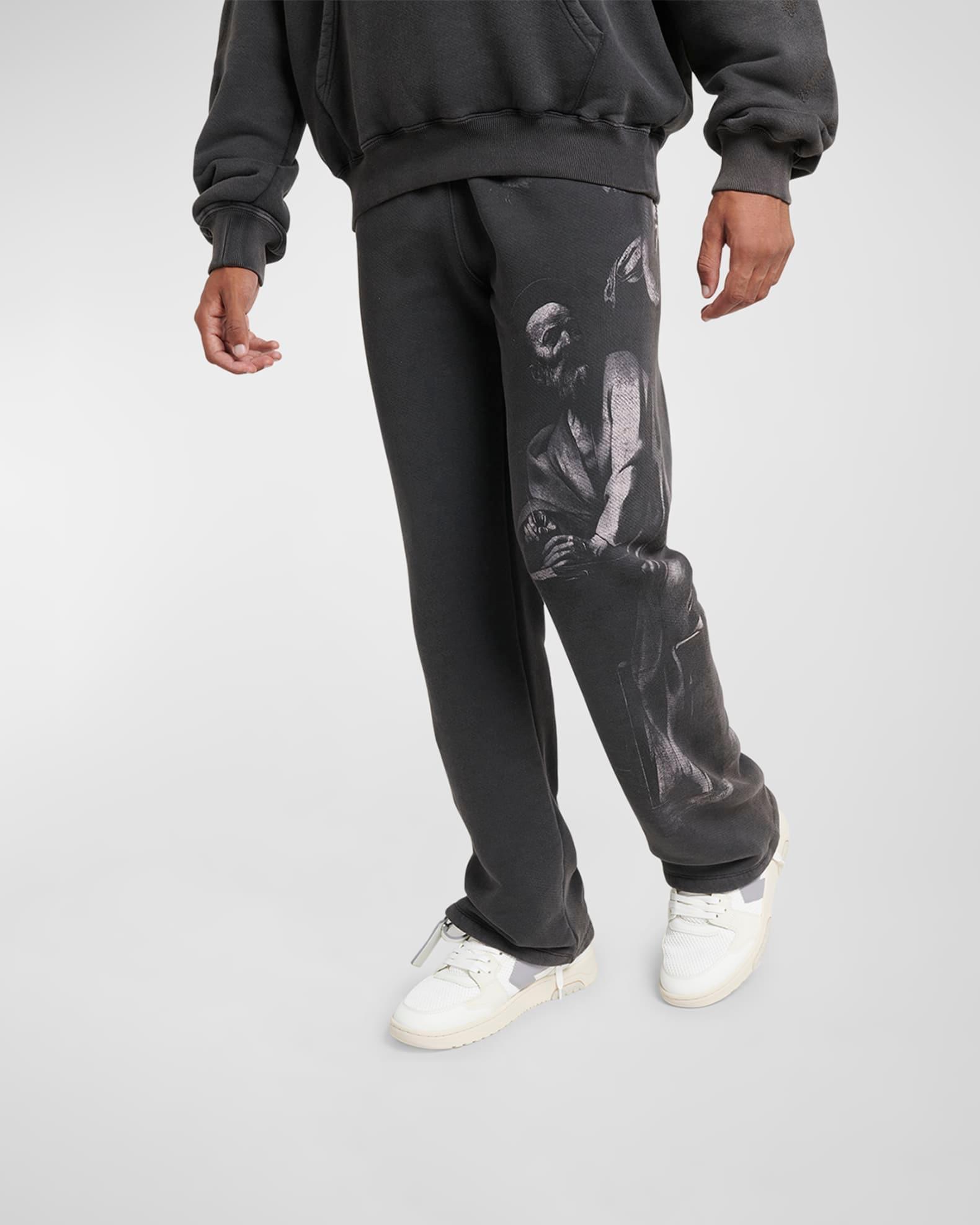 Men's Slim Out Of Office Mesh and Leather Low-Top Sneakers Product Image