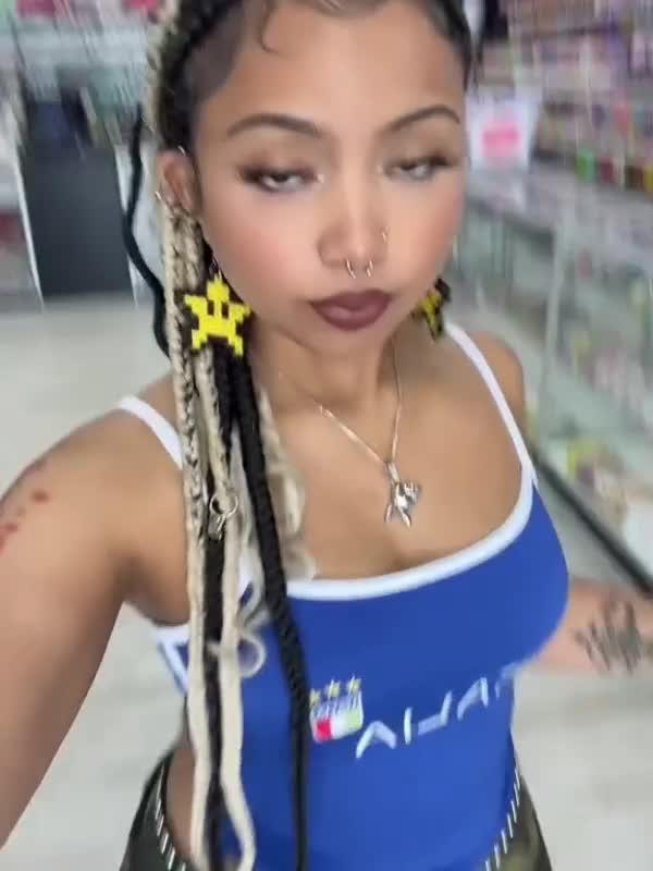 Embroidery Contrast Crop Cami Top Product Image