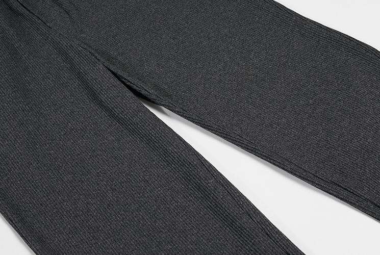 RT No. 3463 CORDUROY PLEATED WIDE STRAIGHT PANTS Product Image