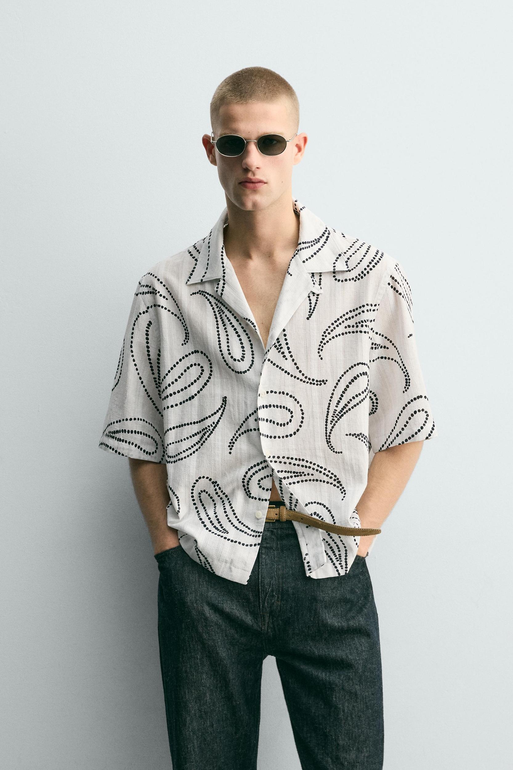 PAISLEY JACQUARD SHIRT Product Image