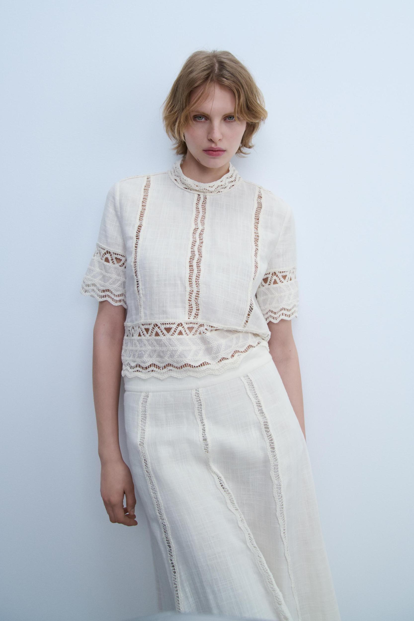 CROCHET SKIRT ZW COLLECTION Product Image