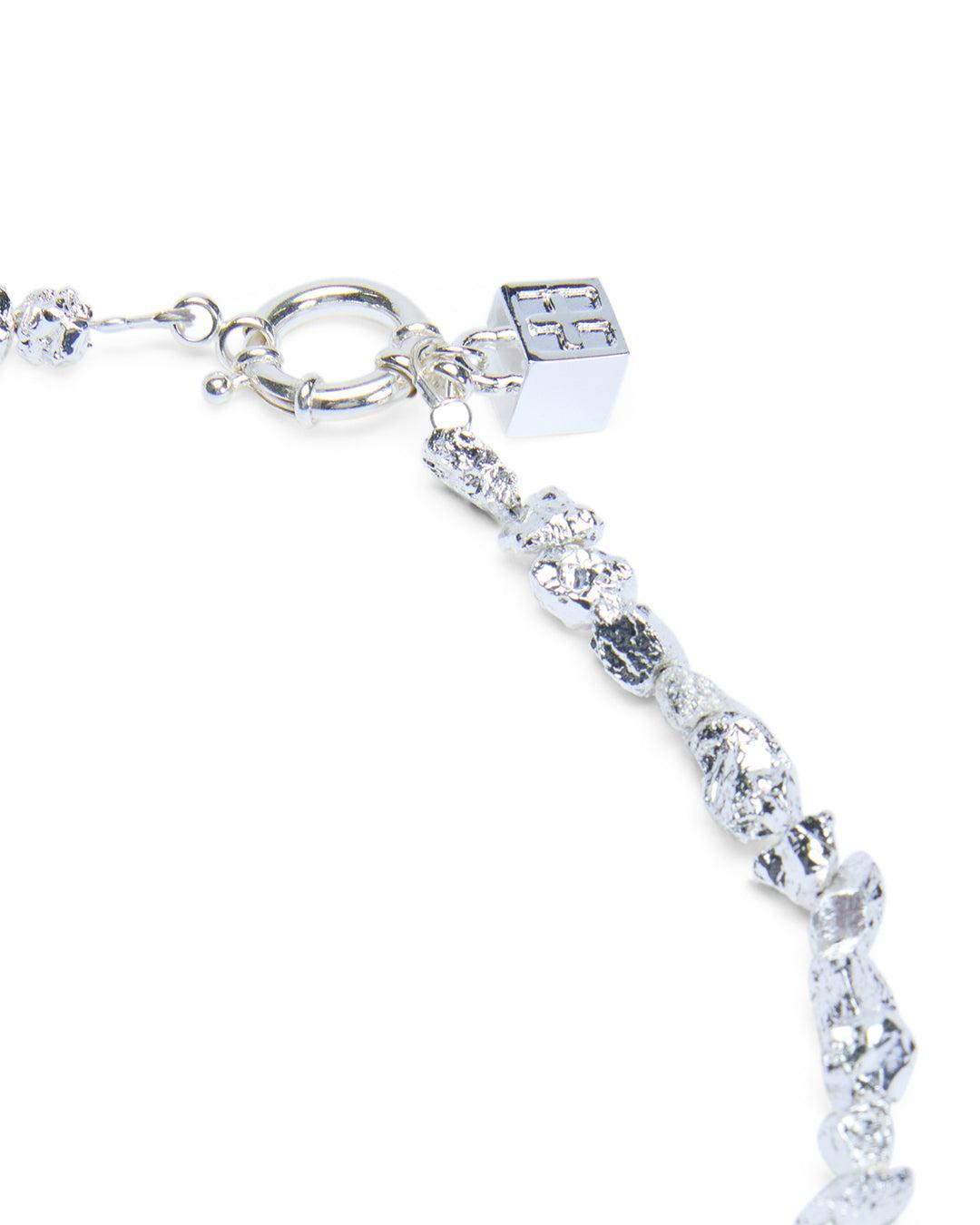 UNCUT SILVER CHOKER Female Product Image