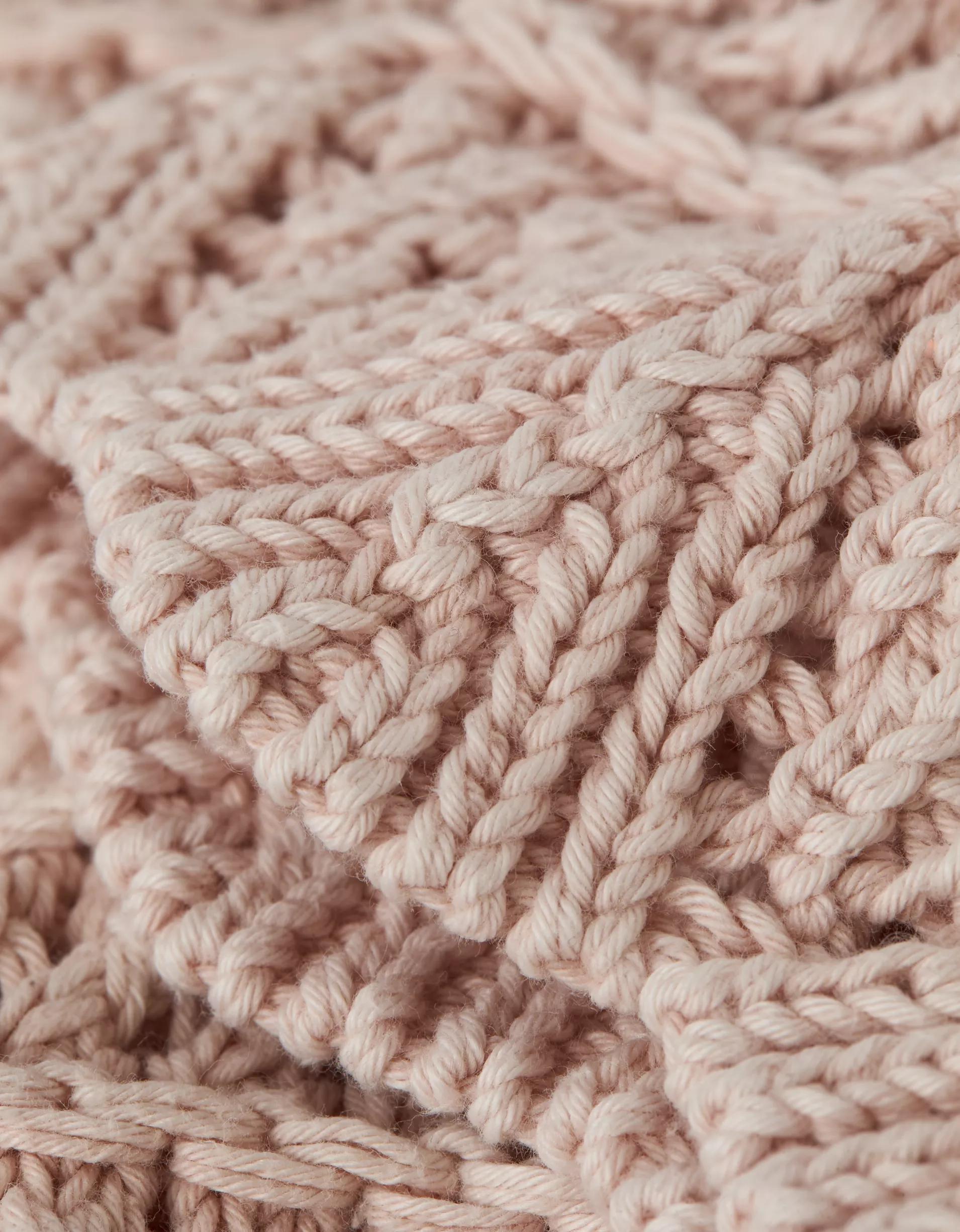 AE Ballet Neck Open Knit Sweater Product Image