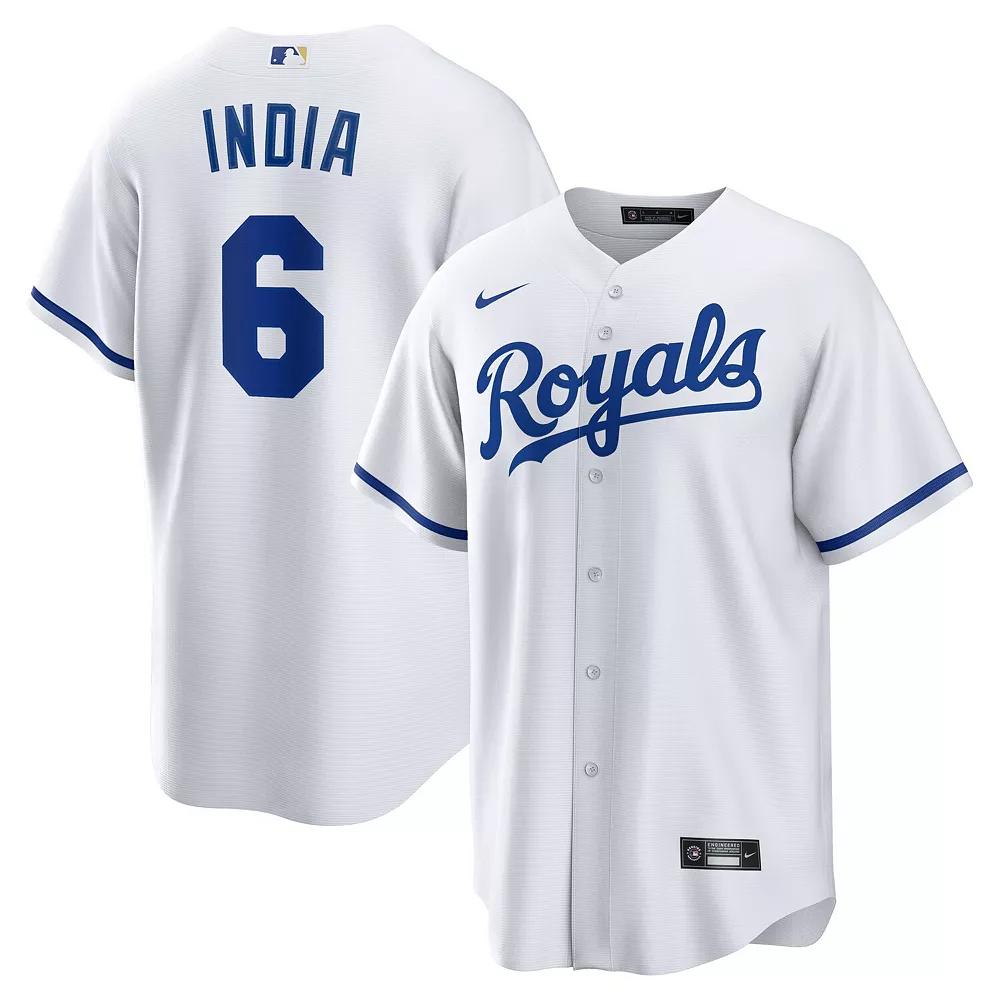 Men's Nike Jonathan India White Kansas City Royals Home Replica Player Jersey,  Product Image