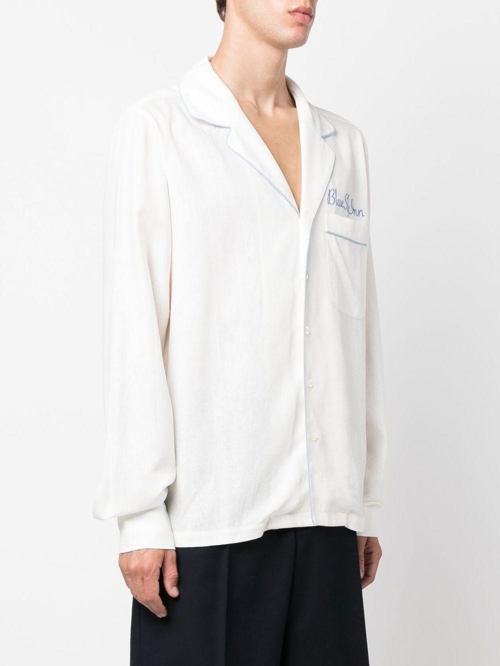 logo-embroidered shirt Product Image